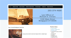 Desktop Screenshot of cerratolaw.com